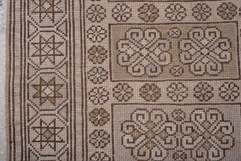 Antique Oushak Runner Rug (2' x 7')